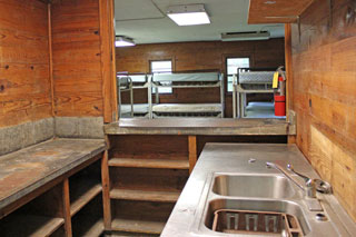 sioux cabin kitchen
