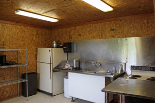 Tecumseh Lodge kitchen