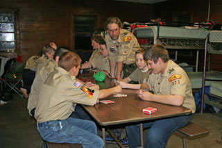 shawnee cabin card game