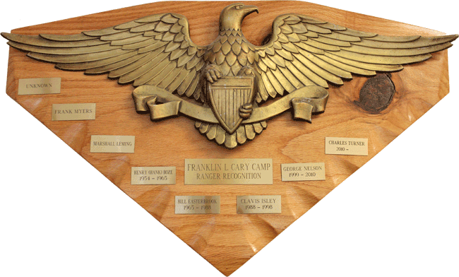 Ranger Recognition Plaque